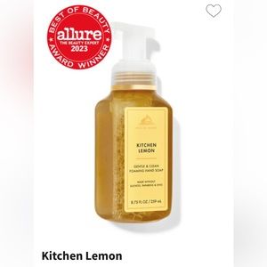 3 pack Kitchen Lemon Bath and Body Works soap